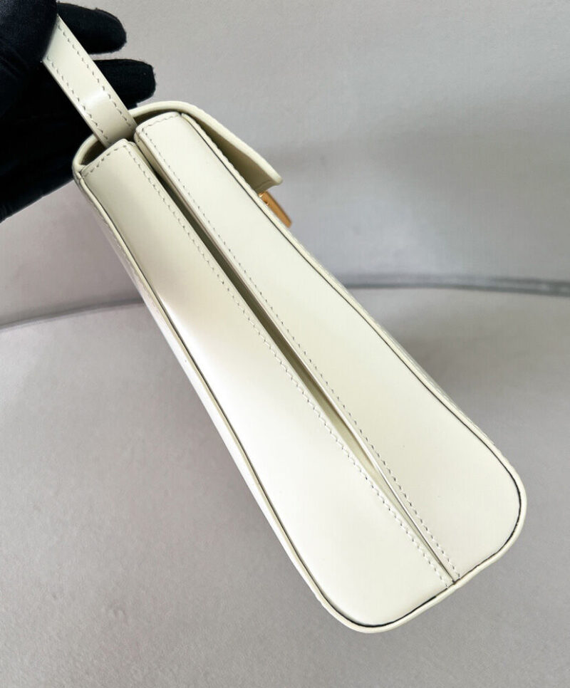 Prada Medium Brushed Leather Handbag 1BD343